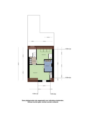 Floorplan - Stationsstraat 28, 5281 GD Boxtel